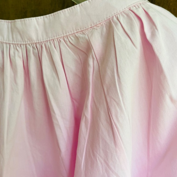 Vince Camuto Plus Size Cotton Embroidered Puff Sleeve Top, Pink Horizon 1X - Picture 10 of 11